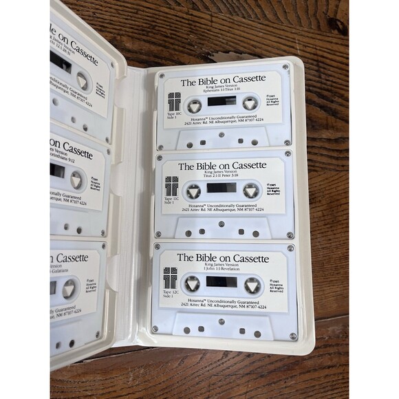 Hosanna The Bible on Cassette KJV New Testament Volume 4 - Picture 7 of 11